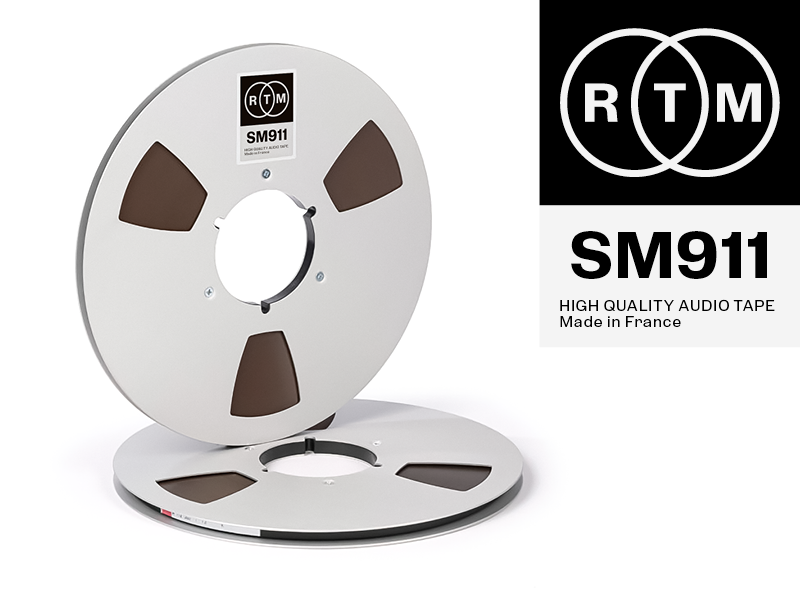 RecordingTheMasters SM911 Analog Tape - R34120 1/4 x 2500', 10.5