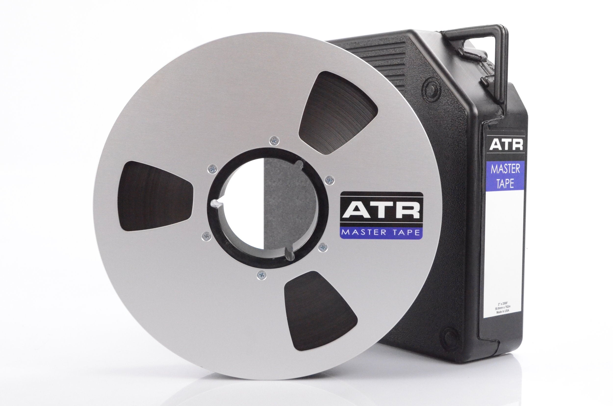 ATR Master Tape 2 x 2500 Ft, 10.5 Precision Metal Reel, NAB Hub,  TapeCare™ Box