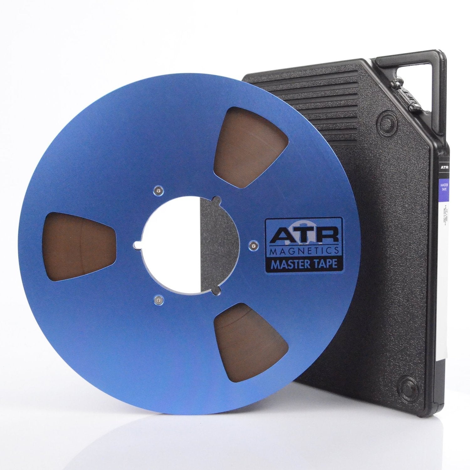 ATR Magnetics Master Tape 1/4 Empty 10.5 NAB Metal Reel to Reel Reel -  Blue
